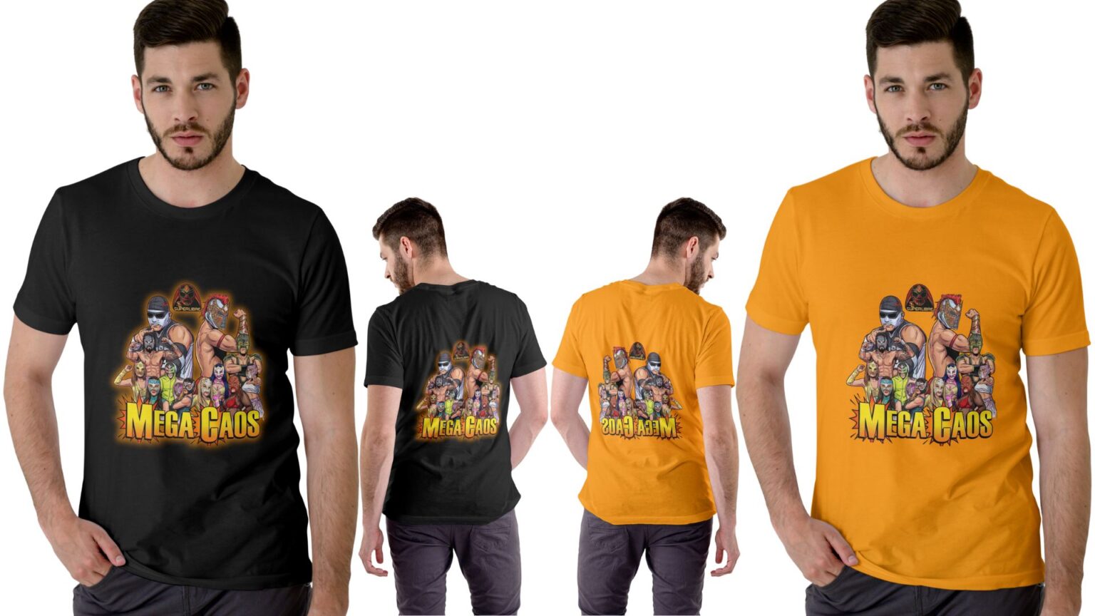 Playera Oficial Mega Caos